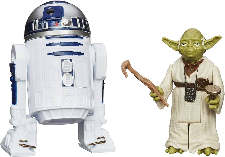 Star Wars Yoda & R2-D2 2500個 限定版フィギュア Amazon.com: Star Wars Mission Series Figure Set (R2-D2 and